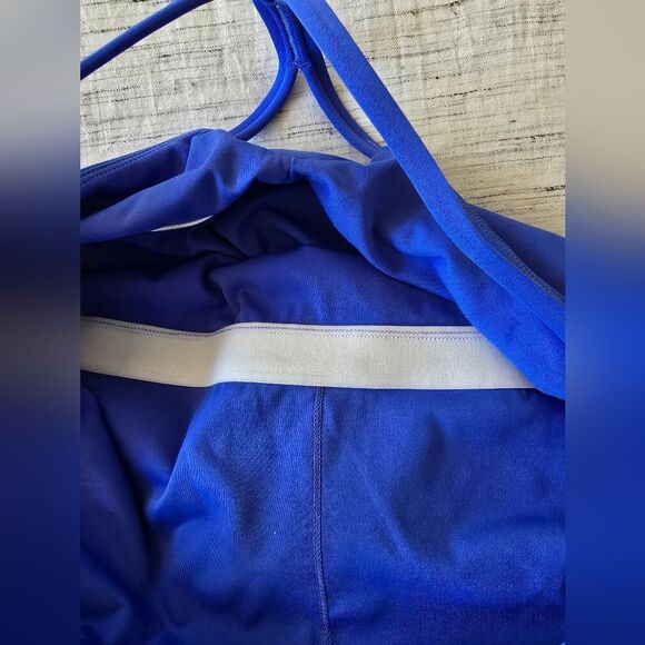 Halara SoftlyZero Plush Backless Lotus Blue Active Dress - Picture 10 of 10